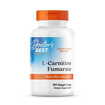 Doctor's Best L-Carnitine Fumarate 855 mg - 180 Veggie Caps