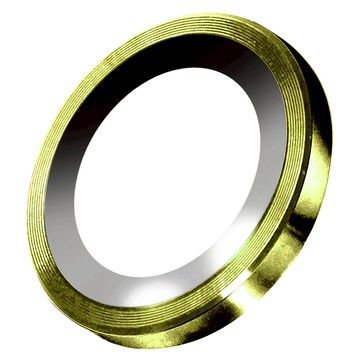 OWEIDA 歐威達 星耀鋁金屬鏡頭保護鏡鏡頭環 黃色  1組  iPhone 14/14Plus 雙眼