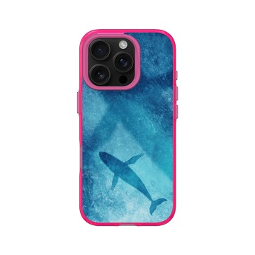 iPhone 16 Pro Clear 粉漾桃 - 花生騷 WasangShow - 深海鯨魚