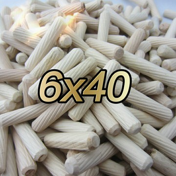 100根6*40MM圓木榫木塞木棒斜紋木肖家具 木釘連接件 三合一規格
