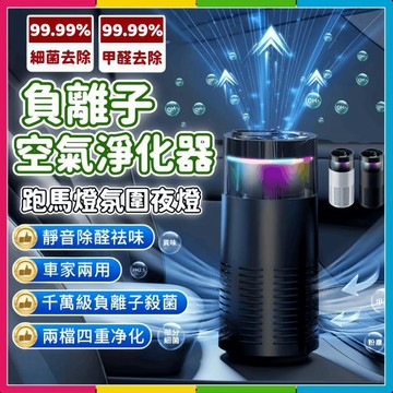 安可🔥台灣出貨🚀車用净化器 空氣净化器 空氣清淨機 車用芳香機 千萬級負離子净化器 除異味 烟煙味 除甲醛 車家兩用