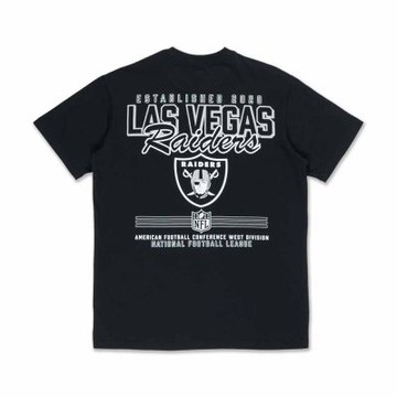 NEW ERA 男女 短袖上衣 ESSENTIAL FW25 拉斯維加斯突襲者 黑 NE14701220