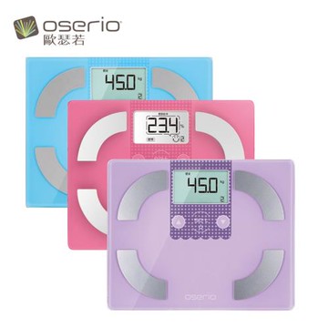 oserio 歐瑟若 數位彩色精靈中文體脂計 FSC-341