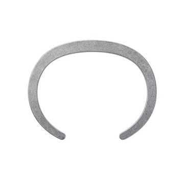 【DRILLING LAB】RIGHT ANGLE_CUFF BRACELET_MATTE SILVER