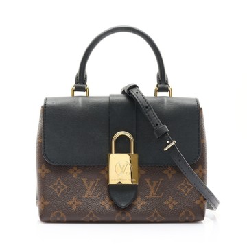 LOUIS VUITTON LV 路易威登 Locky BB 兩用包 黑/棕色 原花帆布 M44141 【二手名牌BRAND OFF】
