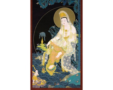 日本神像－優雅的禪意冥想裝飾