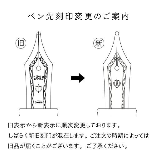 セーラー万年筆 万年筆 プロフィットカジュアル シルバートリム ブラック 細字 11-0571-220