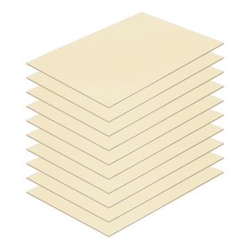 原津米色硬紙板 1T 4開 10入  10張