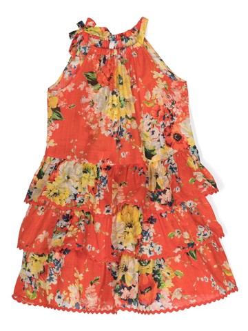 ZIMMERMANN Kids - Alight cotton dress - kids - Cotton - 4 yrs - Red