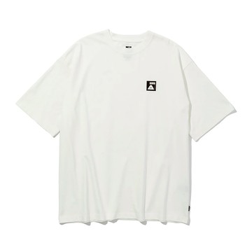 日本限定 POLER SUMMIT RELAX FIT TEE / POLER經典LOGO舒適寬版短袖 / 白色