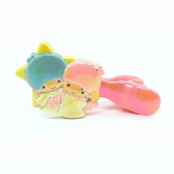 asdfkitty*雙子星閃光造型髮夾-髮飾/側邊夾/瀏海夾-2013年絕版品-日本正版商品