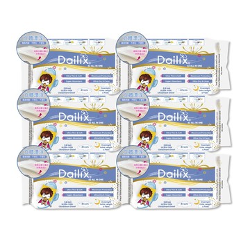Dailix 41cm立體漂浮吸血鬼超瞬吸抑菌淨味乾爽衛生棉 六入組(6片裝/入)