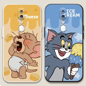 適用OPPOA9X手機殼奶酪杰瑞鼠oppo a9x湯姆貓和老鼠0pp0a9x硅膠套oppoa9可愛a9男女opopA9防摔PCAM10軟殼卡通