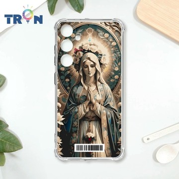 TRON 三星 S23 FE 聖母古典風 四角防摔載具殼 軟殼 手機殼