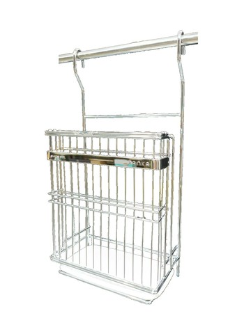 Homebox HB不銹鋼掛式菜刀砧板架 附滴水盤