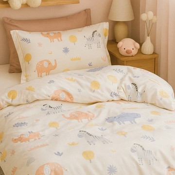 台灣 AGAPE 法式天絲 鋪棉兩用被套 台灣製 6 x 7尺  雙人(210 x 180cm)  奇妙農場