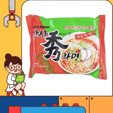 韓國 秀拉麵 全素可食(不含五辛) 韓國泡麵 秀 泡麵 秀泡麵 秀拉麵 韓國拉麵 素食拉麵 素食泡麵