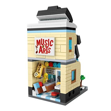 LoZ 積木玩具  樂器店 多色  1盒