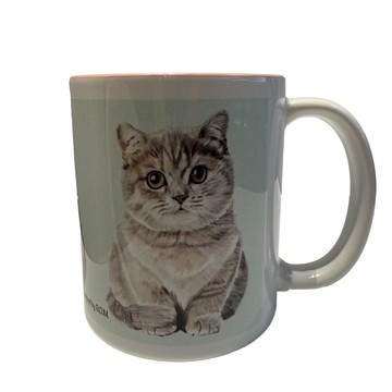 陶瓷馬克杯   |  虎斑貓