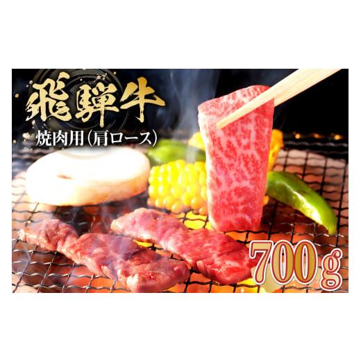 ふるさと納税 岐阜県 可児市 飛騨牛　焼肉用（肩ロース700ｇ）