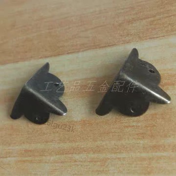 【台灣人氣王】新款三面小包角木盒禮盒直角五金配件復古角碼裝飾加固仿古三角【折扣狂歡】【親民價】