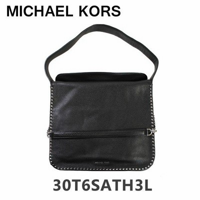 マイケルコース ハンドバッグ MICHAEL KORS 30T6SATH3L 001 ショルダーバッグ レザー レディース [MKBSI]