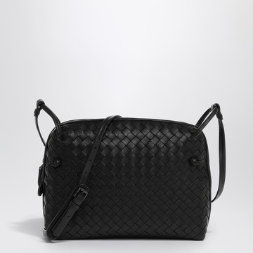 Black Intrecciato Mini Loop camera bag