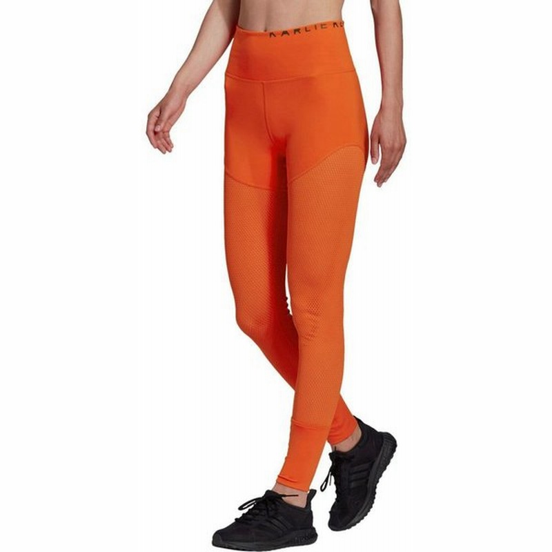 アディダス Adidas レディース スパッツ レギンス インナー 下着 X Karlie Kloss Mesh High Waist Long Tights Active Orange 通販 Lineポイント最大get Lineショッピング