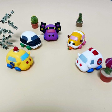 現貨 日本 萬代 PUI PUI 天竺鼠車車排隊 轉蛋 扭蛋｜公仔 扭蛋公仔 扭蛋玩具 天竺鼠車車 玩具車 日本進口