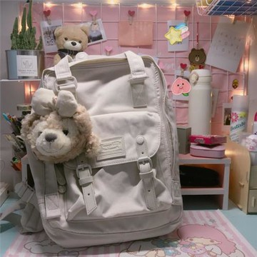 【熱賣】Doughnut甜甜圈雙肩包大容量超輕書包電腦包斜挎包單肩包