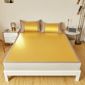 高端藤席兩面可用加粗加厚家用雙人床空調席純天然手工編織涼席