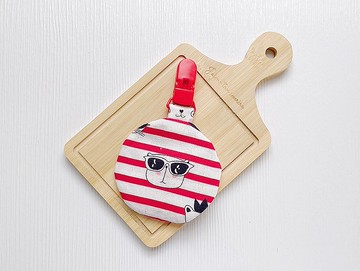 墨鏡喵 圓型平安符袋 平安符袋 香火袋 彌月禮 平安(福袋)