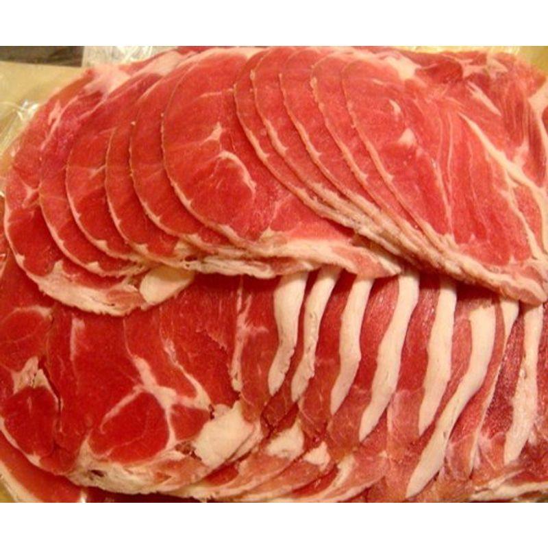 マトン スライス 羊肉 約1kg 薄切り ジンギスカン