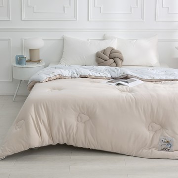 【預購-PEANUTS™史努比聯名款】韓系千層泡芙針織冬被 / SNOOPY / HOYACASA