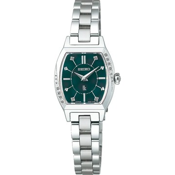 SEIKO LUKIA 節慶限量 靜謐冬日森林 酒桶型鑽石珍珠貝女錶 開學季好禮-21mm(SSWA017J/4N30-01D0G)