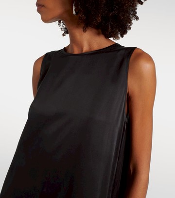 Asceno Rhea silk charmeuse midi dress