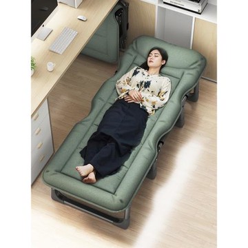 折疊床便攜式單人床簡易輕便辦公室工位夏天中午休息成人午睡神器
