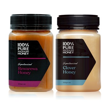 【紐西蘭恩賜】生蜂蜜 三葉草蜂蜜 瑞瓦瑞瓦蜂蜜 紐西蘭原裝 HoneyID溯源檢驗 PureFlow 手工製作