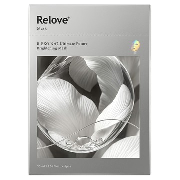 Relove 全酵肌泌噬黑煥白面膜  1組  5入