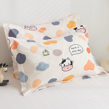 夏季純棉卡通兒童枕頭套單個裝30x50全棉枕芯內膽套40x60一對拍2