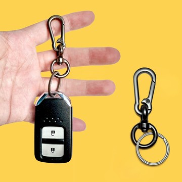 簡約金屬鑰匙圈  鈦合金 有發票/台灣現貨 鑰匙扣 鑰匙掛扣 汽車鑰匙圈 防丟 魔法巷