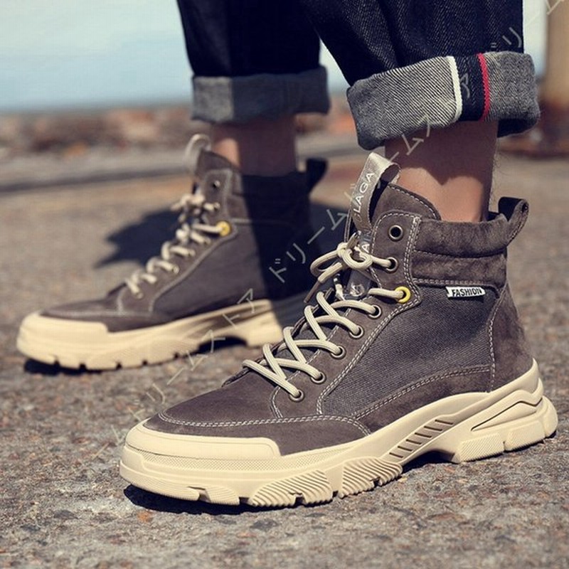 ブーツ メンズ 靴 冬用 ショートブーツ ハイカットブーツ レザー 歩きやすい 疲れにくい 防寒 冬靴 アウトドア 男性用 ブーツ カジュアル マーティンブーツ 通販 Lineポイント最大0 5 Get Lineショッピング