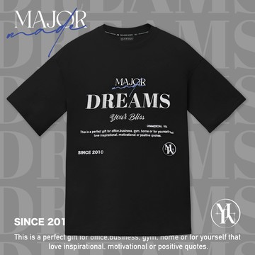 夢想DREAM刺繡短TEE