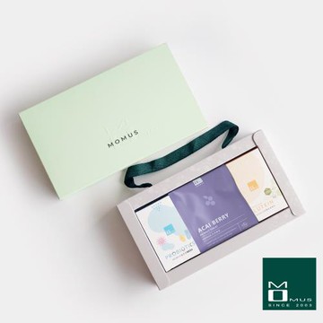 MOMUS 保健禮盒-3件組(益生菌+葉黃素+巴西莓)