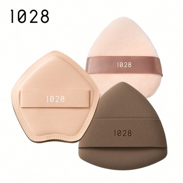 【獨家三件組】1028 胖星星舒芙蕾粉撲+飯糰雙面舒芙蕾粉撲+雙面植絨蜜粉撲