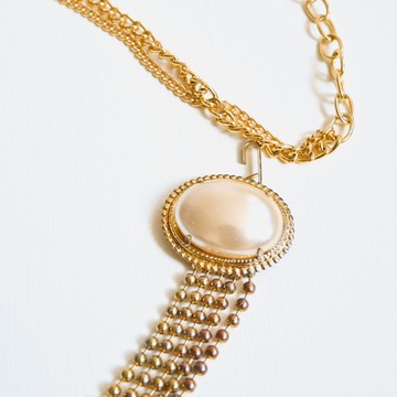 【蛋植物古著】串接塑料古著腰鍊