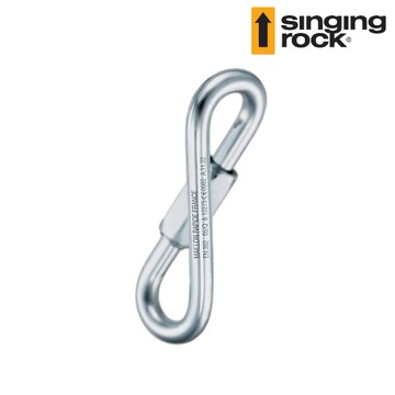 Singing Rock 扭結形鐵鉤螺母款 MAILLON BIG TWIST K82510Z 鍍鋅