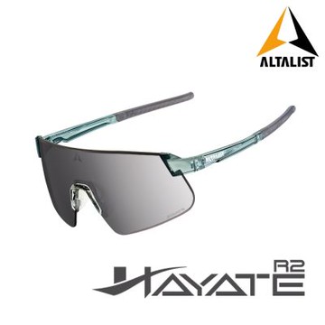 Altalist HAYATE R2 感光變色太陽眼鏡｜透明灰鏡框/月光銀鏡片 專為三鐵設計 無框 3D雙曲面 UV400