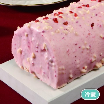 草莓脆皮巧克力生乳捲