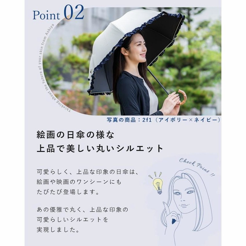 日傘 完全遮光 長傘 uv 晴雨兼用 1級遮光 100% 涼しい おしゃれ